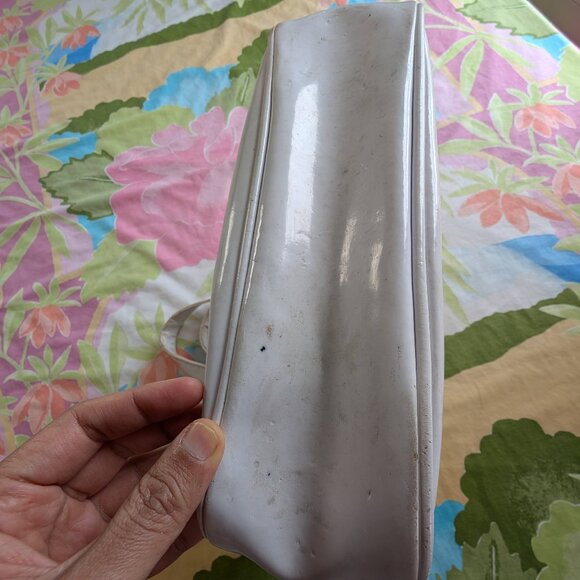 Nike Bag Sport Gym Yoga Water Resistant Zip Closure White Unisex 14x14x5 - Picture 16 of 16